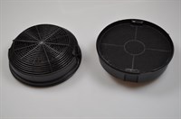 Filtre charbon, Neue hotte - 150 mm (2 pièces)