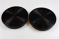 Filtre charbon, Bosch hotte - 196 mm (2 pièces)