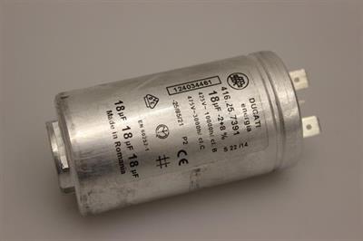 Condensateur de démarrage, AEG-Electrolux sèche-linge - 18 uF