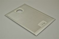 Filtre métallique, Bosch hotte - 10 mm x 265 mm x 380 mm