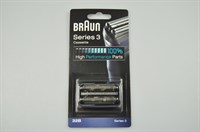 Tête, Braun rasoir électrique & tondeuse cheveux - Noir (32B)