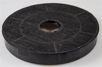 Filtre charbon, Ecotronic hotte - 160 mm (1 pièce)