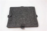 Filtre charbon, Miele hotte - 287 mm x 243 mm (1 pièce)