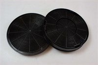 Filtre charbon, Bosch hotte - 200 mm (2 pièces)