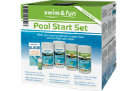 Kit demarrage piscine, Swim & Fun swimmingpool (sans chlore)