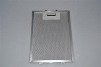 Filtre métallique, Thermex hotte - 9 mm x 250 mm x 184 mm (1 pièce)