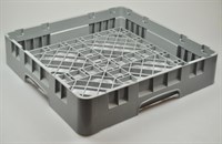 Panier simple, Universal lave-vaisselle industriel - 101 mm x 500 mm x 500 mm (grosse maille 20x20mm)