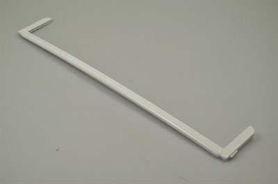 Profil de clayette, Vestfrost frigo & congélateur - 8 mm x 514 mm x 1D: 85 mm / 2D: 15 mm (avant)