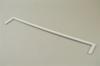 Profil de clayette, Vestfrost frigo & congélateur - 8 mm x 514 mm x 1D: 83 mm / 2D: 15 mm (avant)