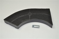 Filtre charbon, Ikea-Whirlpool hotte - 150 mm x 265 mm