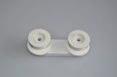 Support de roulette pour panier, Domoline lave-vaisselle (support avec 2 roues)